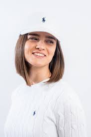 Ralph lauren white polo hat hot sale