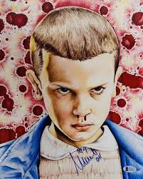 ORIGINAL SIGNED AUTOGRAPH STRANGER THINGS