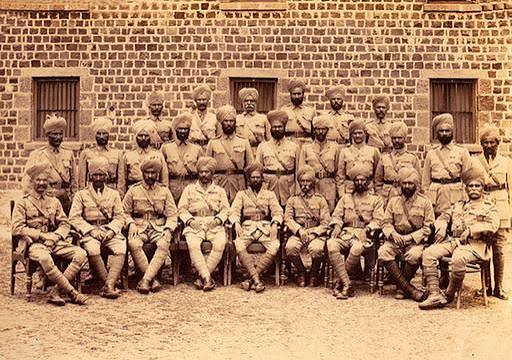 British Indian army - 91st Punjabis, Poona, 1920 — PICRYL - Public Domain Media Search Engine