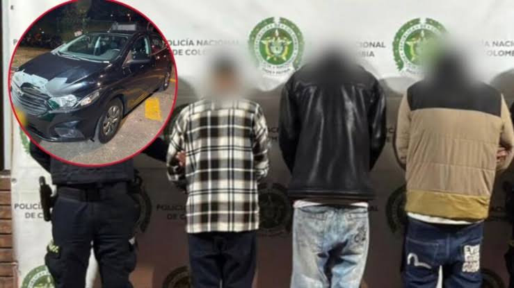 Aprehenden a tres menores tras robar un vehículo a mano armada en Chapinero