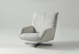 Find your dream sofa with luxury rattan's indoor sofa collection. Edra Chiara Armchair With Swivel Base Chair Spacious Sofa Swivel Chair