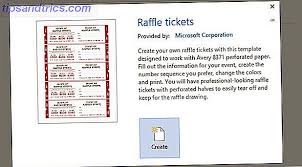 How to make a ticket in word 1. So Erhalten Sie Eine Kostenlose Tombola Ticketvorlage Fur Microsoft Word