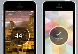 Wetransfer Arrives For Ios Allowing You To Send Up To 10gb Of Photos App Design Inspiration Mobile Web Design User Interface Design