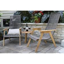 The cover is easy to wash and guarantees comfortable use of the chair. Bruges Teak Patio Chair With Cushions Reviews Joss Main