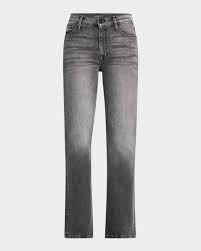 Lafayette 148 New York Watts Mid-Rise Straight Jeans