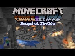 At minecraft live 2020, the developers announced the caves & cliffs update. Exploring New Cave Generation In Survival Minecraft 1 17 Snapshot 21w06a Caves Cliffs Update Youtube
