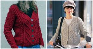This design is best for experienced knitters. Must Have Cable Cardigan Knitting Free Pattern Women Cardigan