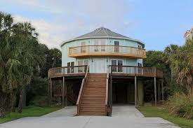Hurricane Resistant Homes Wind Resistant Homes Custom Coastal Homes Deltec Homes House On Stilts Silo House Hurricane Proof House