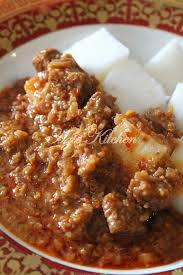 Mudah je nak masak resepi mudah kuah kacang sedap ni. Azie Kitchen Kuah Kacang Dengan Daging Istimewa Azie Kitchen Malaysian Food Homemade Recipes Local Food
