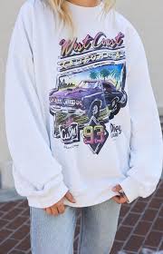 John Galt West Coast Crew Sweatshirt Crew Sweatshirts Sweatshirts John Galt