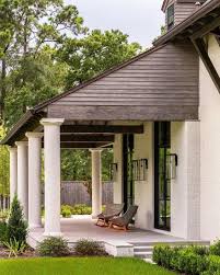 The oil rubbed bronze finish complements this look perfectly. Fresno Long Wall Sconce Modern Farmhouse Exterior Porch Design Dream House Exterior