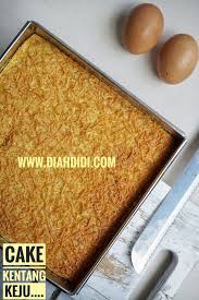 Sebagai salah satu contoh yaitu pemberian krim pada kue bolu dapat. Diah Didi S Kitchen Cake Kentang Keju