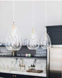 Clear Glass Pendant Ceiling Light Teardrop Wellington Industrial Modern Designer Contemporary Retro Style Clear Glass Pendant Light Glass Pendant Light Glass Pendant Ceiling Light
