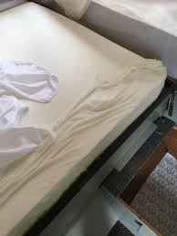 The Southern Glamper Replacing A Pop Up Camper Mattress On A Budget Camper Mattress Pop Up Camper Camping Bed