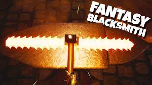 Forging A Sword When Nothing Goes Wrong in Fantasy Blacksmith - YouTube