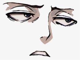 Collection by drawing with detroit become human. Tired Face Roblox Manga Anime Face Png Png Image Transparent Png Free Download On Seekpng