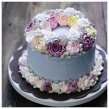Creative Rose Decoration Birthday Cake Designs For Adults Anniversary Or Birthday Cake Beautiful Birthday Cakes Cake Buttercream Decorating