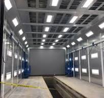 Truck Side Downdraft Paint Booth - Paintbooth.com