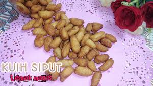 Bila tuang adunan putih barulah timbul. Resepi Kuih Siput Lemak Manis Youtube