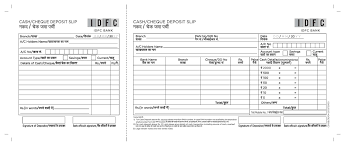 In recent days an image of an hdfc bank passbook carrying a. 37 Bank Deposit Slip Templates Examples á… Templatelab