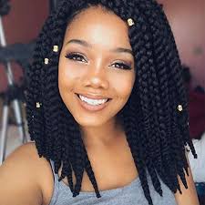 These are simple braids, but the top is designed in a way to appear as if there are stars on top of her head. Some Of The Many Different Braid Hairstyles From African Women Human Hair Exim