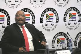 Jacob zuma, center, at a court appearance last year in pietermaritzburg, south africa.credit.pool photo by kim ludbrook. Zuma Can Avoid Jail Time If He Agrees To Testify Now Zondo News24