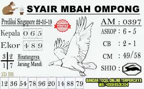 Syair Togel Singapore Hari Ini 22 Mei 2019 Pengikut Binatang