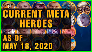 Use our mobile legends tier list template to create your own tier list. Current Meta Heroes As Of May 18 2020 Mobile Legends Youtube