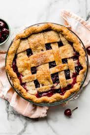 Pour room temperature homemade cherry pie filling into prepared crust. Homemade Cherry Pie With Thicker Filling Sally S Baking Addiction