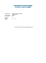 Bagi bapak dan ibu guru yang saat ini mengajar di jenjang sd/mi tepatnya di kelas 2 dan sedang mengajar mata pelajaran pjok maka kiranya artikel ini akan dapat bermanfaat bagi anda terutama dalam melengkapi. Top Pdf Silabus Penjas Kelas Vii Semester 1 Dan 2 123dok Com