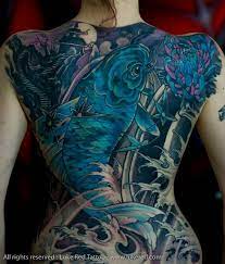Kobrax Girl Back Tattoos Girl Tattoos Japanese Koi Fish Tattoo