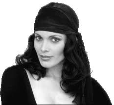 Martine Beswick at Brian's Drive-In Theater