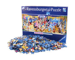 Made from strong premium grade cardboard, with linen finish print to minimise glare on puzzle image. Ravensburger Disney Panoramic Puzzle 1000 Pieces Gamebreaker