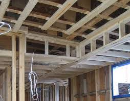 Ukuran (tebal, panjang, lebar) knauf. Rangka Plafon Kayu Jasa Arsitek Jogja