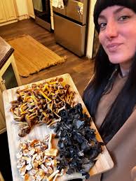 Local mushrooms for dinner