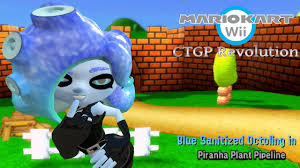 Blue Sanitized Octoling in MKW CTGP? - YouTube