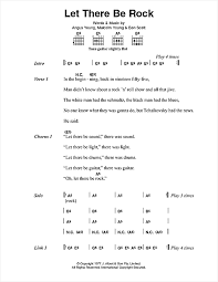 52 · ac/dc tabs arranged alphabetically. Ac Dc Let There Be Rock Sheet Music Download Printable Metal Pdf Easy Guitar Tab Score Sku 70960