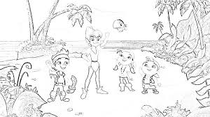Jake The Neverland Pirates Coloring Page Pirate Coloring Pages Free Disney Coloring Pages Coloring Pages