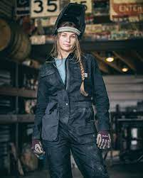 Carhartt Women S Black Smithville Coveralls Black Coveralls Women Blue Collar Worker Fashion Work Wear Women
