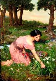 Gather Ye Rosebuds While Ye May Waterhouse Painting 1909 Pin De Snydeen En Art Arte Renacentista Galeria De Arte Pinturas Romanticas