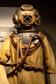 Old deep sea diving suit. Sea Diving Suit Promotions