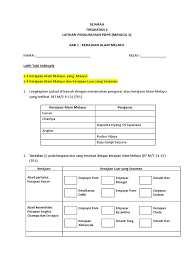 Tingkatan 2 sejarah pt3 kewujudan kerajaan di alam melayu. Sej Answer