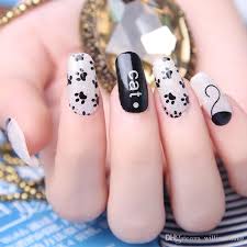 Cat Pattern Hot Design Nail Wraps Manicure Decor Tools Nail Sticker Decals Nails Sticker Design Art Decorations Fu Nail Stickers Designs Fashion Nails Manicure
