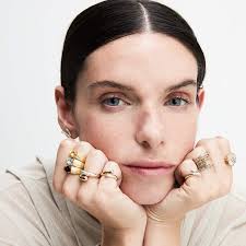 Serpent Diamond Pinky Ring