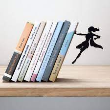 Supergal Bookend Bookends Unique Bookends Cool Stuff