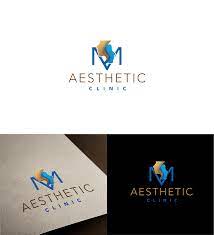 Find a design you love and change the colors, font and layout. Elegant Serious Clinic Logo Design For M Aesthetic Clinic By Mary Design 17633628
