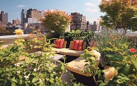 30 Rooftop Garden Design Ideas Adding Freshness To Your Urban Home Urban Garden Design Urban Gardening Balcony Small Urban Garden