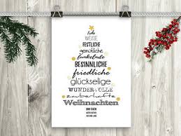 Artissimo Poster Mit Spruch Din A4 Druck Spruche Weihnachten Weihnachtsdeko Ebay