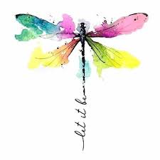Dragonfly tattoo designs can be easily crafted as feminine or as masculine ones wants. Pin By Annette Taylor On Dragonflies Watercolor Dragonfly Tattoo Dragonfly Tattoo Design Watercolor Dragonfly