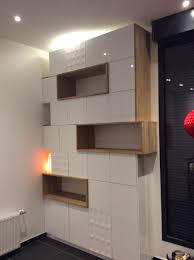 Module Metod Ikea Scandinave Design Laque Blanc Filip Janssens Meuble Rangement Salon Meuble Mural Meuble Living